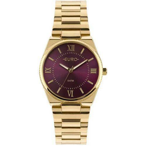 Relógio Euro Feminino New Basic Dourado EU2035YQS/4N