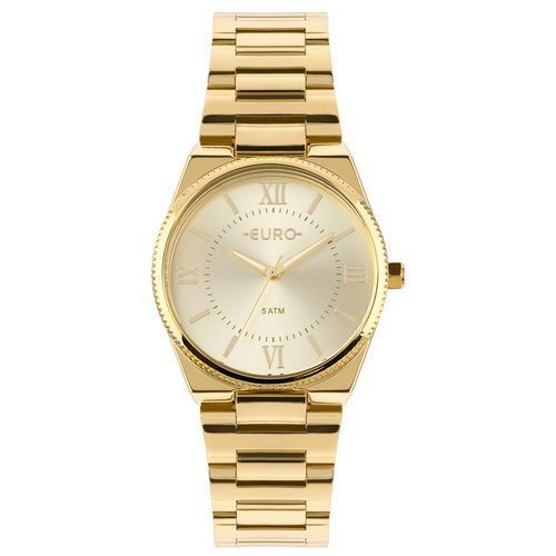 Relógio Euro Feminino New Basic Eu2035ypa/4d Dourado