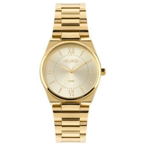 Relógio Euro Feminino New Basic Eu2035ypa/4d Dourado