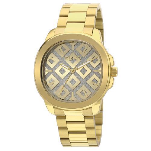 Relógio Euro Feminino New Glitz Dourado Eu2036lzm/4d