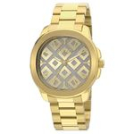 Relógio Euro Feminino New Glitz Dourado - Eu2036lzm/4d