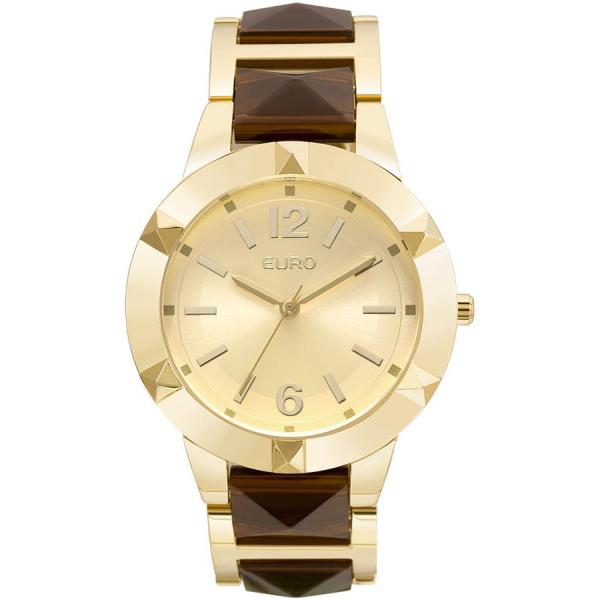 Relógio Euro Feminino Ref: Eu2035ylz/4d Fashion Dourado