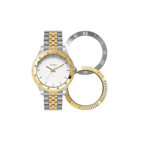 Relógio Euro Feminino Ref: Eu2035ypn/t5k Bicolor - Troca Aros