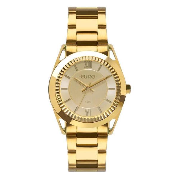 Relógio Euro Feminino Ref: Eu2035ypp/4d Metal Frame Dourado