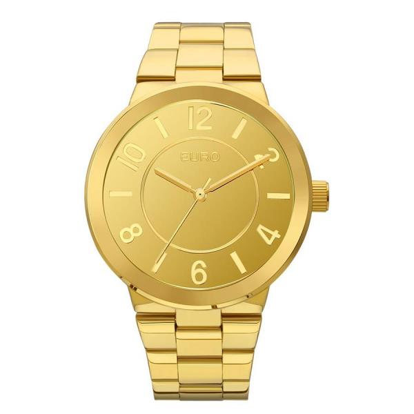 Relógio Euro Feminino Ref: Eu2036yld/4k Fashion Dourado