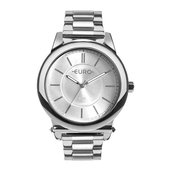 Relógio Euro Feminino Ref: Eu2036ymt/3k Assimetric Glam Prata
