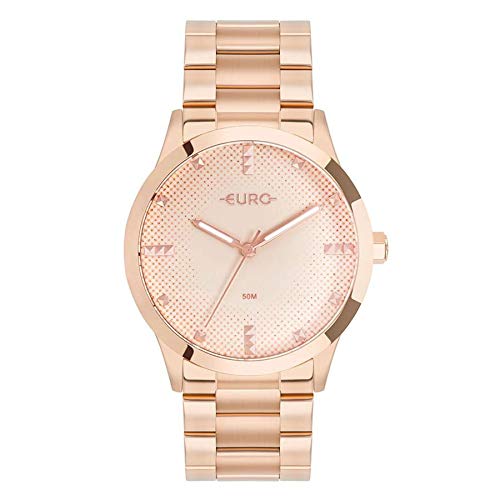 Relógio Euro Feminino Ref: Eu2036yqp/4t Fashion Rosé