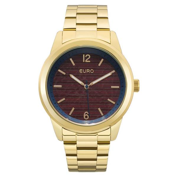 Relógio Euro Feminino Ref: Eu2033am/4r Fashion Dourado