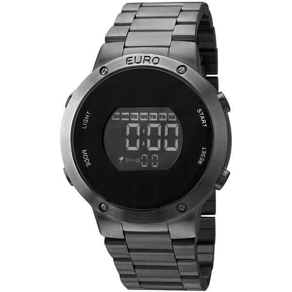 Relógio Euro Feminino Ref: Eubj3279ab/4p Fashion Fit Digital Black