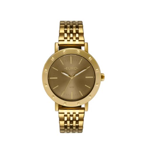 Relógio Euro Feminino Spike Fever Casual Dourado Eu2035yph/4d