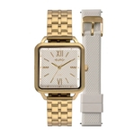 Relógio Euro Feminino Sporty Square Dourado EU2036YPG/T4B