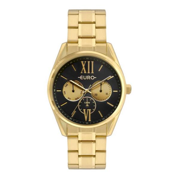 Relógio Euro Multiglow Dourado Feminino EU6P79AD/4P