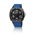 Relógio Everlast Masculino Bold E682 Caixa ABS e Pulseira Silicone Azul