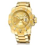 Relógio Everlast Masculino Ref: E656 Big Case Dourado