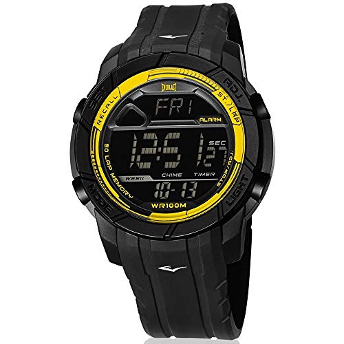Relógio Everlast Masculino Ref: E702 Digital Esportivo Preto