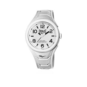 Relógio Everlast Shape E707 Caixa ABS e Pulseira Silicone Branco