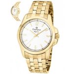 Relógio Fashion Dourado Champion Feminino Cn26680h