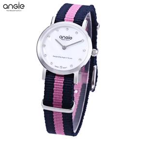 Relógio Femenino Analógico Angie 16Ss42 - Rosa com Azul Marinho