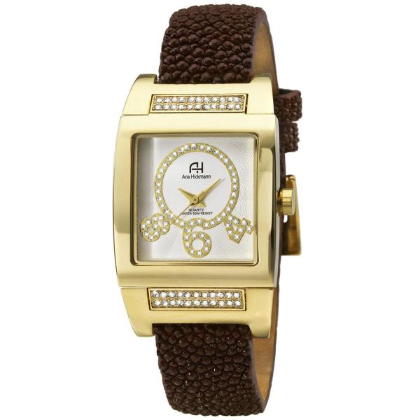 Relógio Feminino Ana Hickmann Dourado 434791 - R$ 577,31