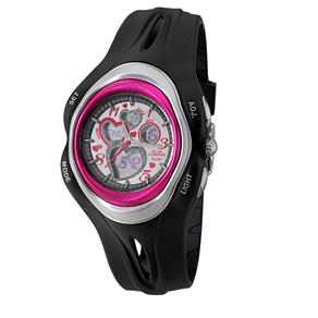 Relógio Feminino Anadigi Cosmos OS48658P - Preto