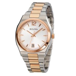 Relógio Feminino Analógico Bulova WB27921B – Rose / Dourado / Branco