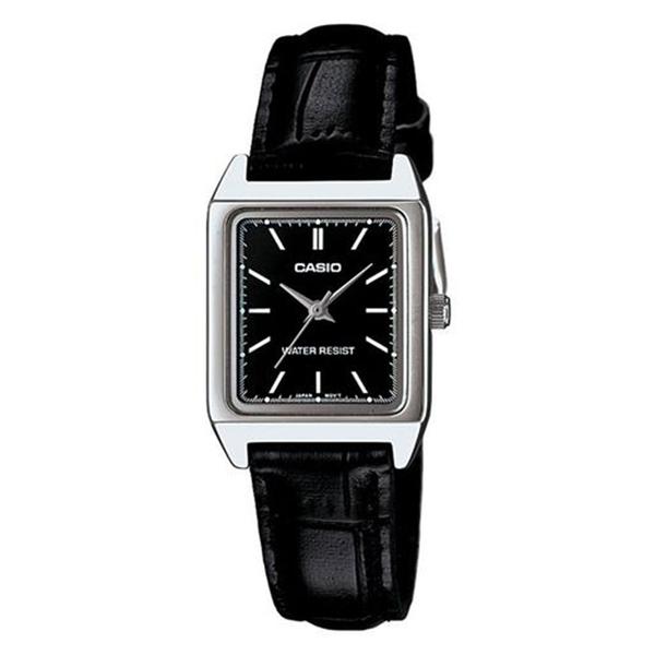 Relógio Feminino Analógico Casio LTP-V007L-1EUDF - Preto