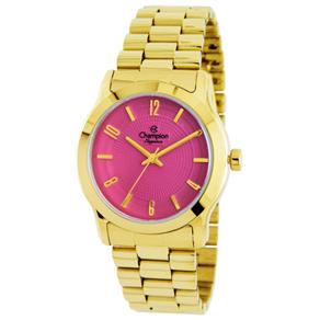 Relógio Feminino Analógico Champion CN25047L - Rosa/Dourado