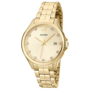 Relógio Feminino Analógico Citizen TZ28397G - Dourado