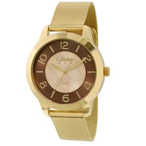 Relógio Feminino Analógico Condor CO2115TK/4M - Dourado