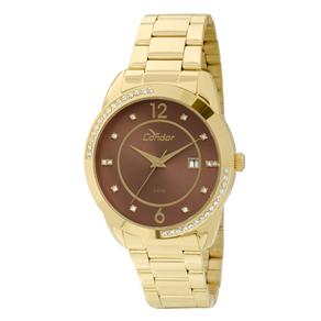 Relógio Feminino Analógico Condor CO2115TN/4M - Dourado