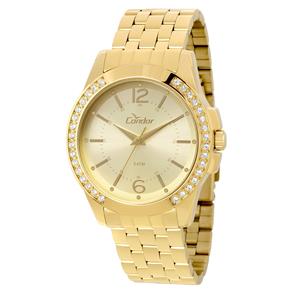 Relógio Feminino Analógico Condor Fashion CO2035KOU/4D - Dourado