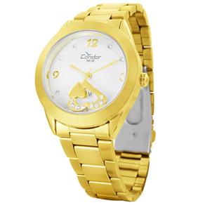 Relógio Feminino Analógico Condor KW869874B - Dourado