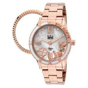 Relógio Feminino Analógico Dumont Charm Sg89055/4b Rose