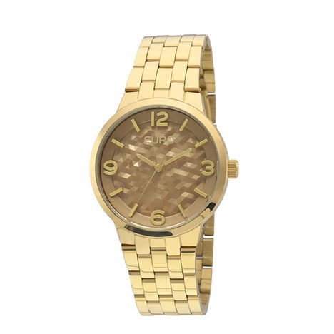 Relogio Feminino Analogico Eu2035lzg/4D - Dourado