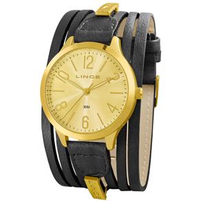 Relógio Feminino Analógico Fashion LRC4231L C2PK - Preto