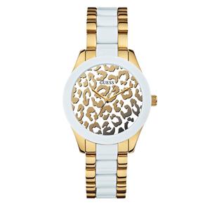 Relógio Feminino Analógico Guess 92514LPGSDA1 - Dourado/Branco