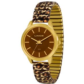 Relógio Feminino Analógico Lince Fashion LRB4265L M1KM - Animal Print