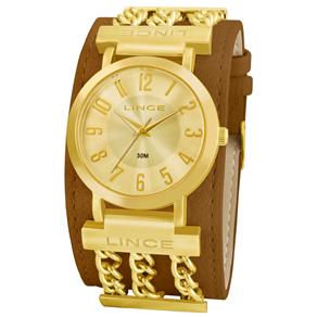 Relógio Feminino Analógico Lince Fashion LRC4225L C2MK - Marrom