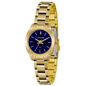 Relógio Feminino Analógico Lince LRG4436L-D1KX - Dourada/Azul