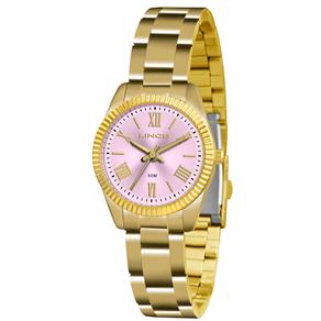 Relógio Feminino Analógico Lince LRG4492L-R3KX - Dourado