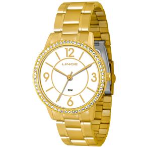 Relógio Feminino Analógico Lince LRG4252L B2KX - Dourado