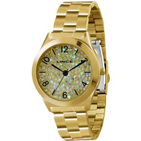 Relógio Feminino Analógico Lince LRG4277L J2KX - Dourado