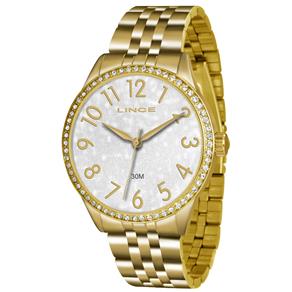 Relógio Feminino Analógico Lince LRGJ048L - Dourado