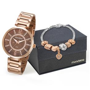 Relógio Feminino Analógico Mondaine 53617LPMKRE3K1 – Rose Gold