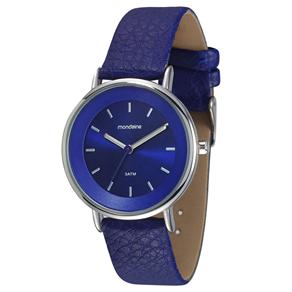 Relógio Feminino Analógico Mondaine Cor e Estilo 94709L0MENH3 - Azul