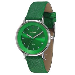 Relógio Feminino Analógico Mondaine Cor e Estilo 94709L0MENH4 - Verde