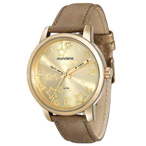 Relógio Feminino Analógico Mondaine Semi Gloss 94725LPMVDH1 - Dourado