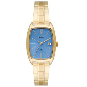 Relógio Feminino Analógico Orient Eternal LGSS1013 A2KX - Dourado/Azul