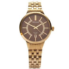 Relógio Feminino Analógico Seculus 28434LPSVDA2K1 - Dourado + Pulseira