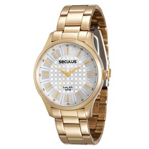 Relógio Feminino Analógico Seculus 28507LPSGDA2 - Dourado